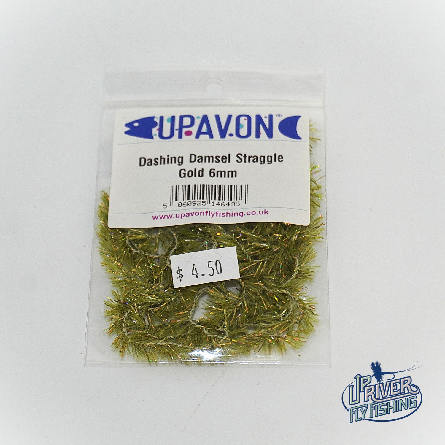 Upavon Dashing Damsel Straggle, Color: Gold, Size: 6mm