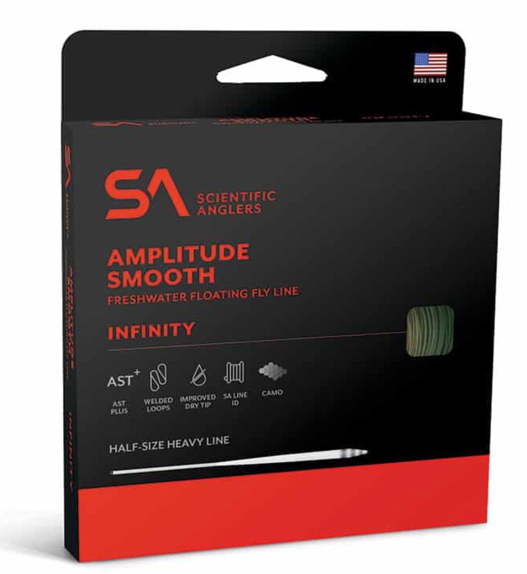 Scientific Anglers Amplitude Smooth Infinity Fly Line, Size: WF-4