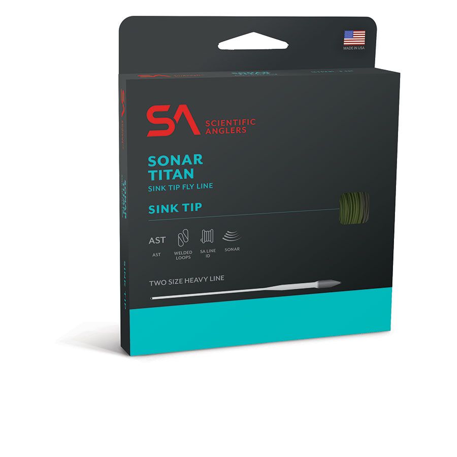 Sonar Titan Sink Tip Int Fly Line, Size: WF-6