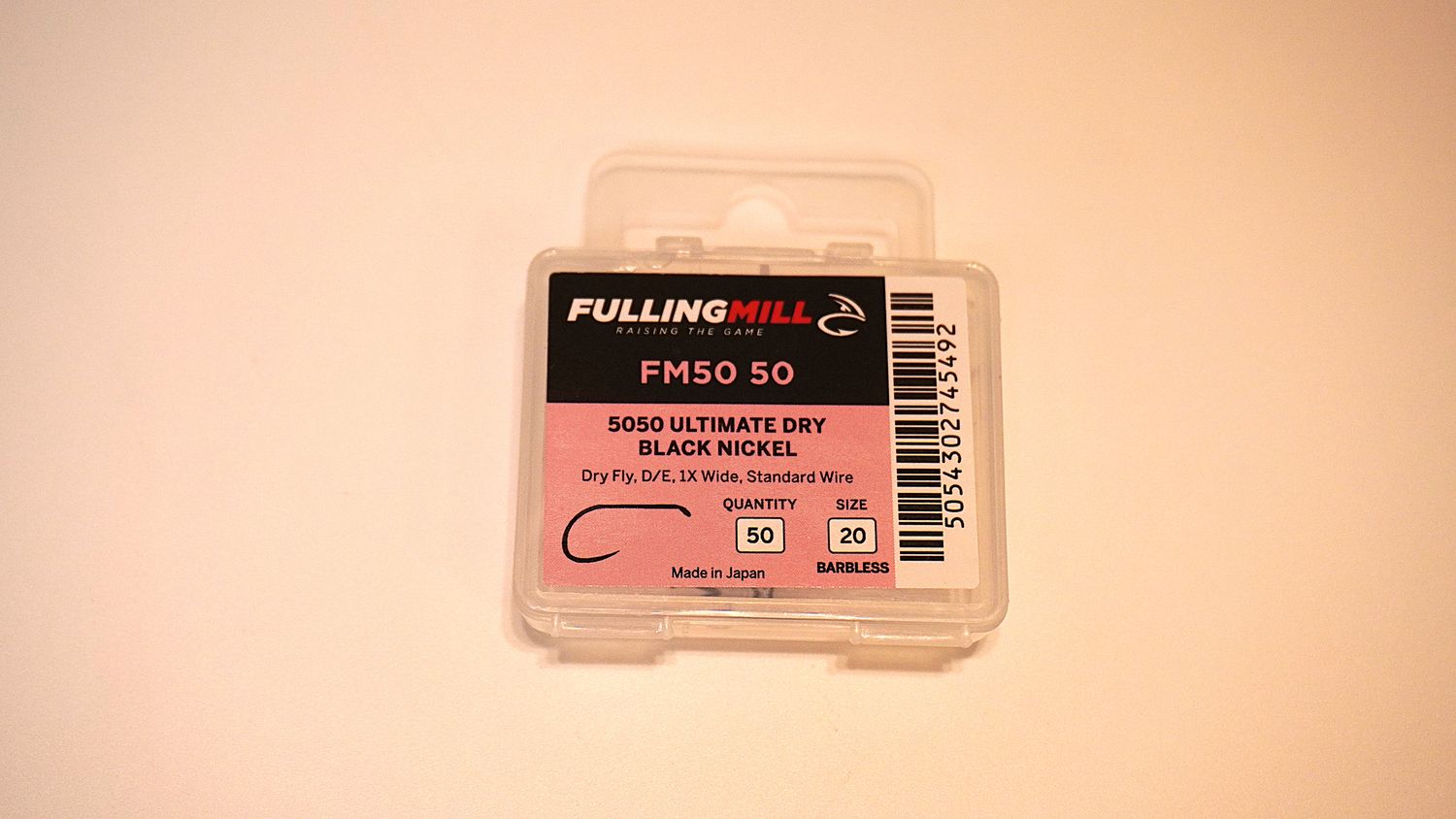 Fulling Mill - Ultimate Dry Fly Barbless 50-pack