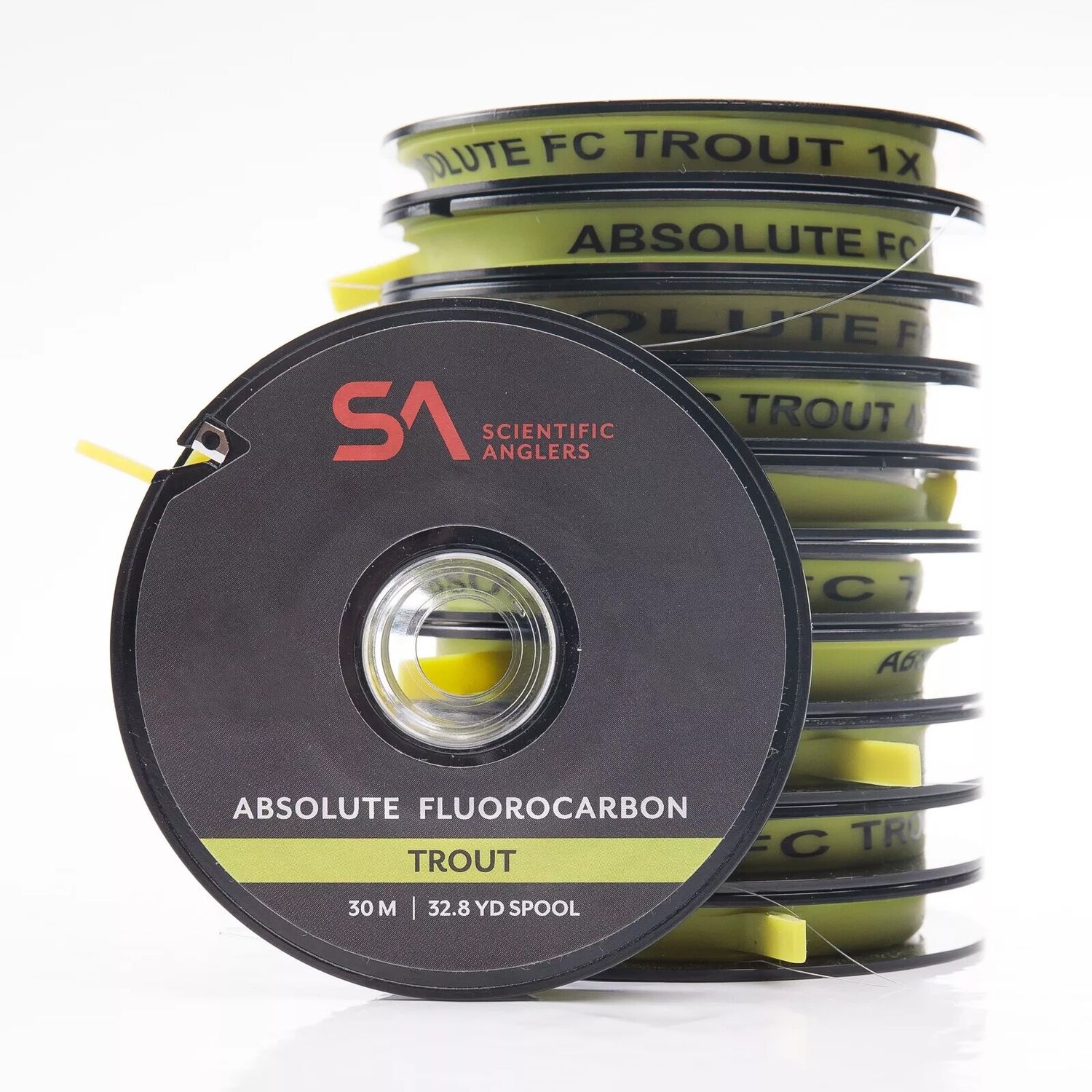 Scientific Anglers - Absolute Fluorocarbon Trout Tippet, Length: 30m, Size: 2X