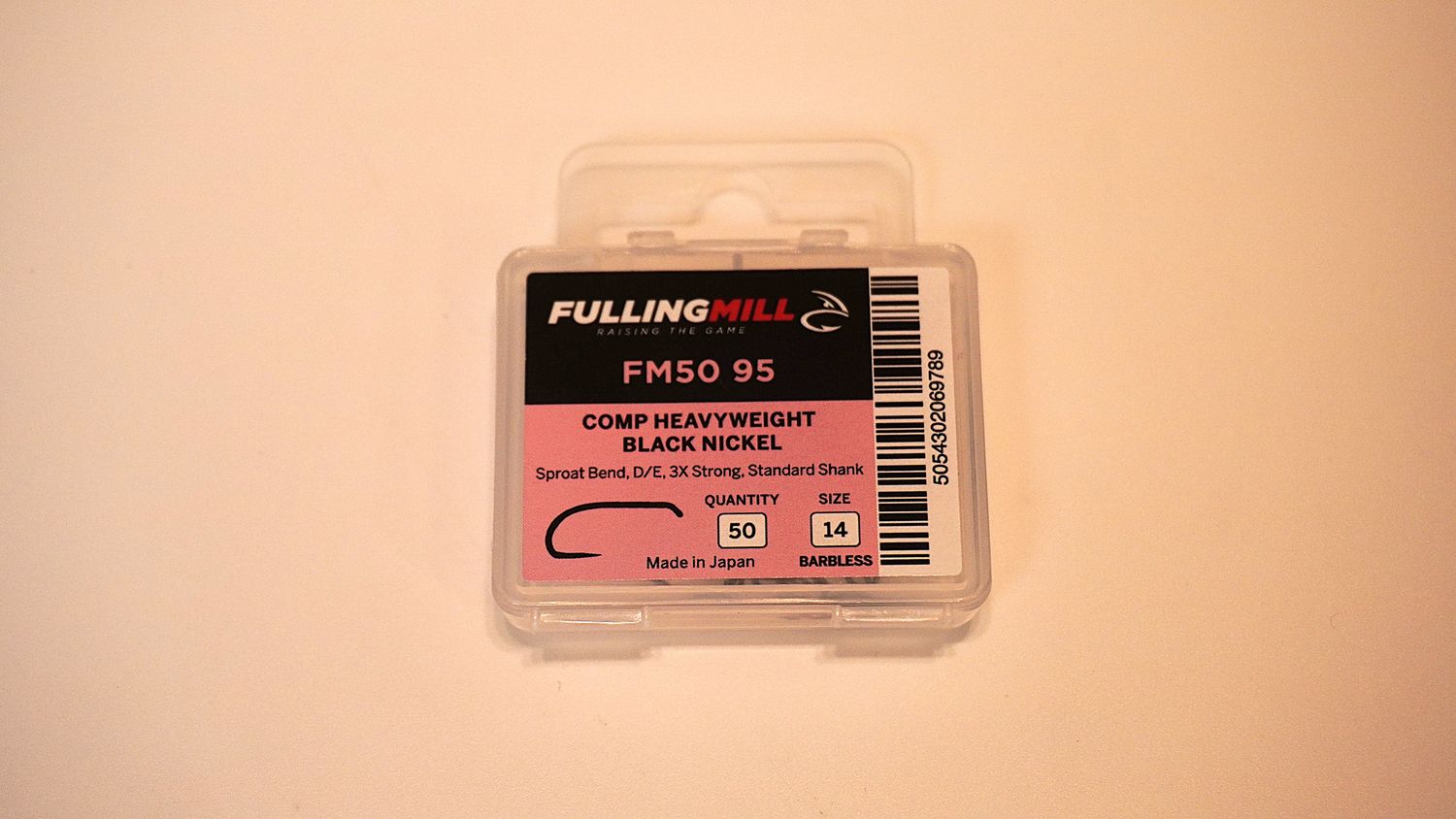 Fulling Mill - Competition Heavyweight Barbless black nickel