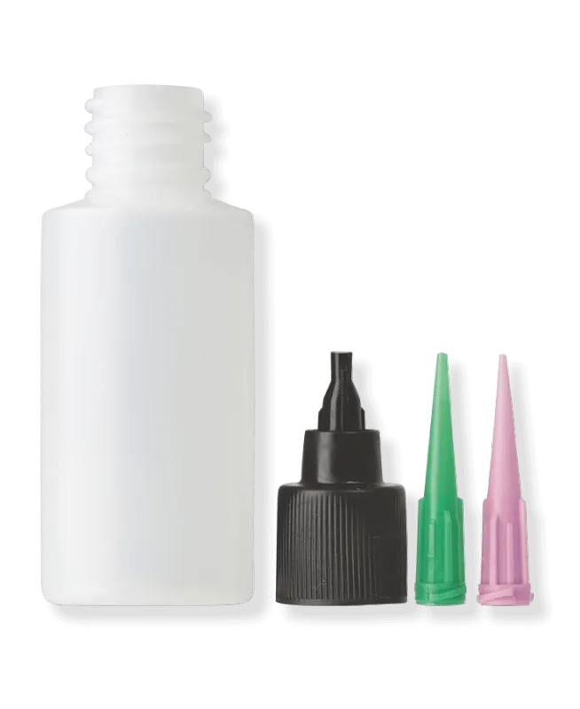 loon - Applicator Bottle, Cap &amp; Needles