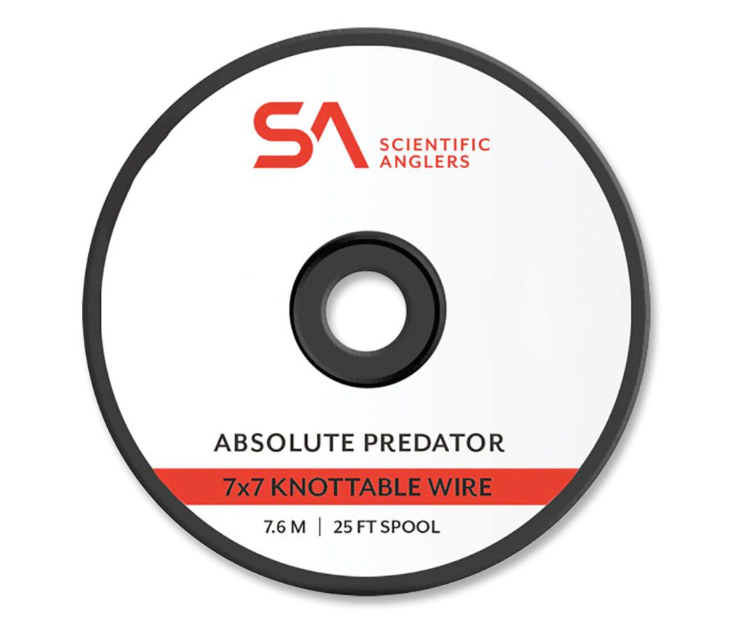 Scientific Anglers - Absolute Predator Knottable Wire 25ft, Size: 25 lb