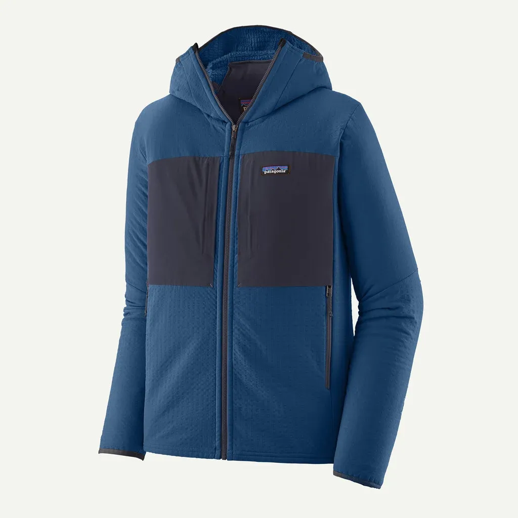 Patagonia - Mens R2 TechFace Hoody - Clement Blue