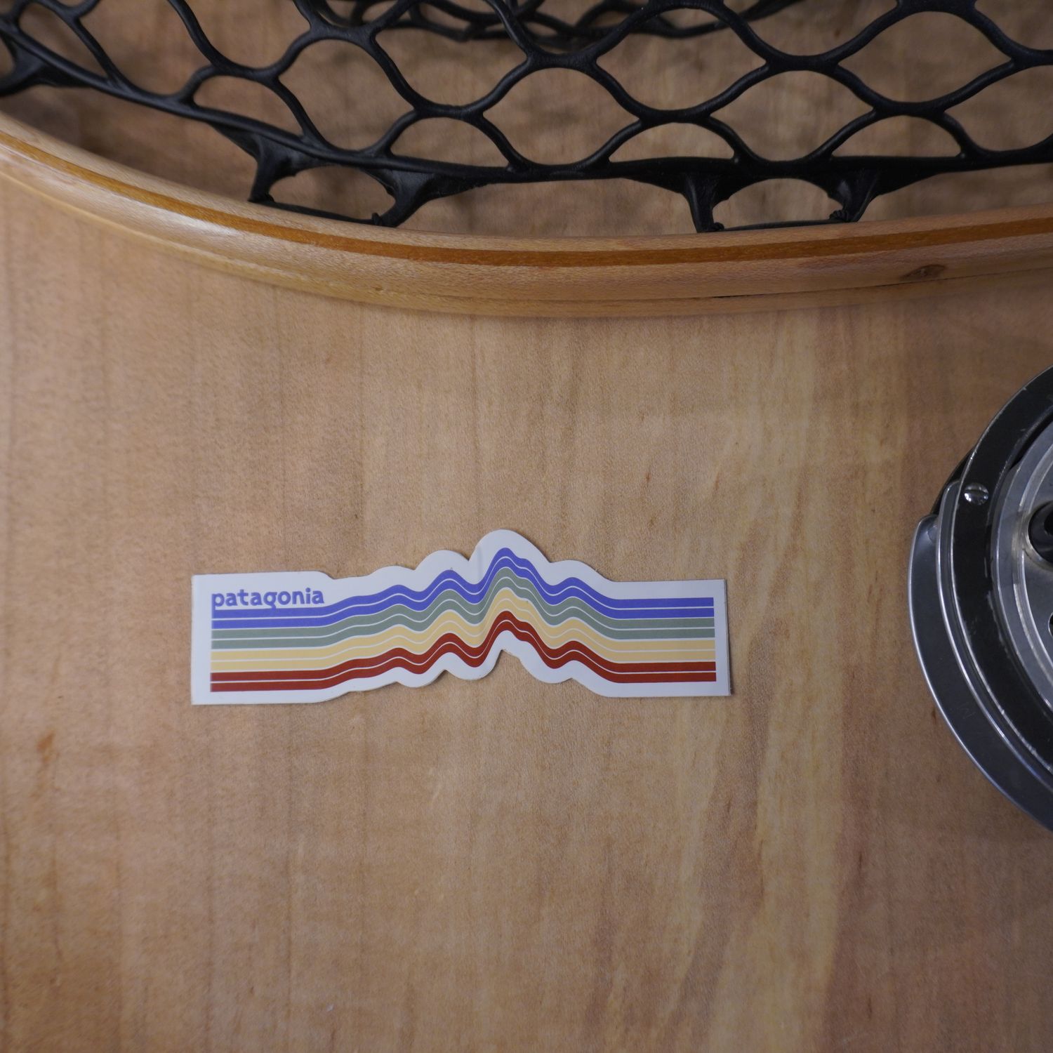 Patagonia Mountain Topography Sticker