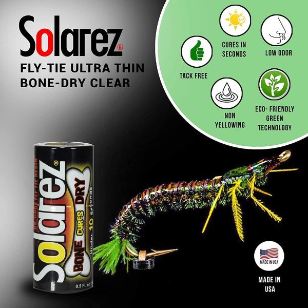 Solarez Bone Dry Ultra Thin 0.5 oz w/ applicator brush