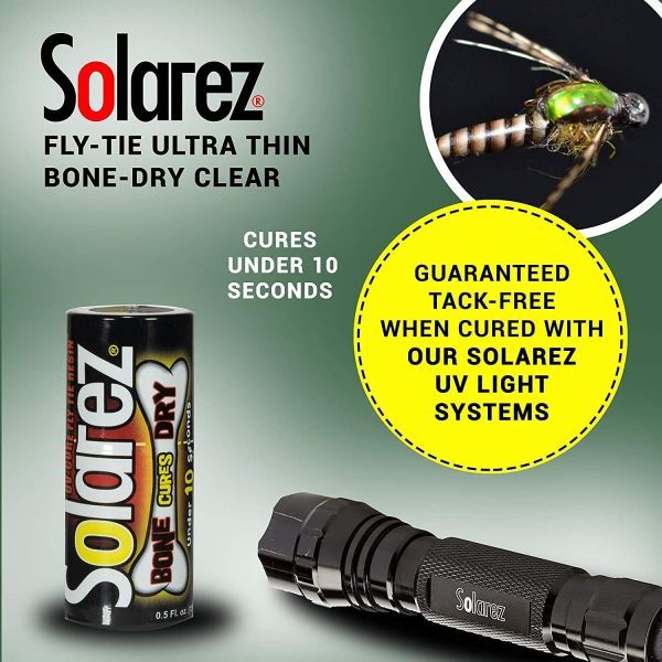 Solarez Bone Dry Ultra Thin 0.5 oz w/ applicator brush