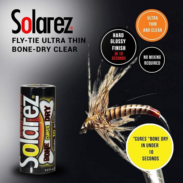Solarez Bone Dry Ultra Thin 0.5 oz w/ applicator brush