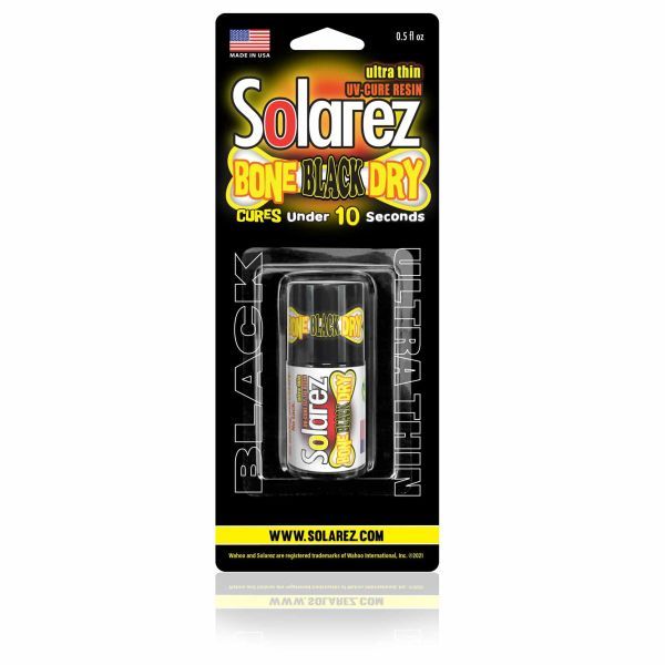 Solarez BLACK Bone Dry Ultra Thin 0.5 oz w/ applicator brush