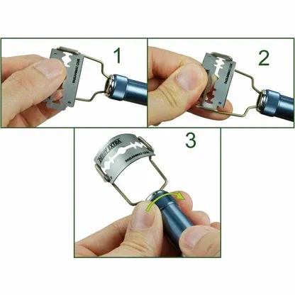 Stonfo Razor Holder for Hair Trimming