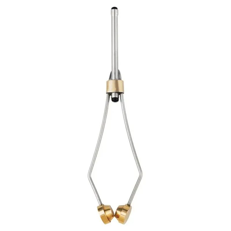 Dr Slick Bobbin, 4'', dual glass insert, brass feet
