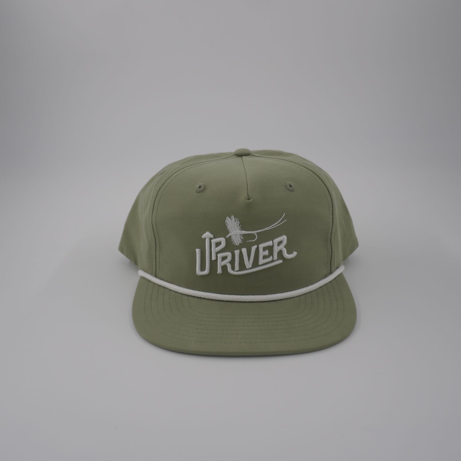 Upriver Hat, Model: Richardson 256 Umpqua, Color: Sage/White emboidered