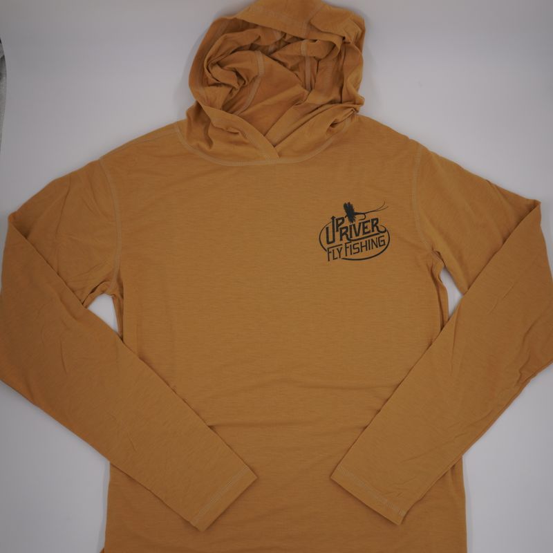 Upriver Logo Rep Your Water Hooded Merino Breeze Sun Shirt
