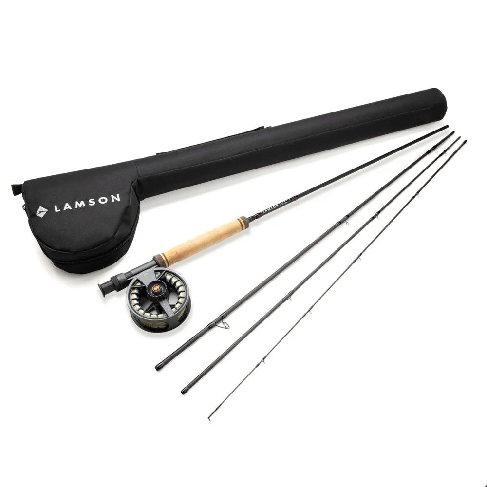 Lamson Liquid 4wt Outfit with Line