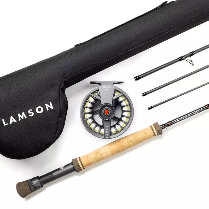 Lamson Liquid 7wt Outfit with Line