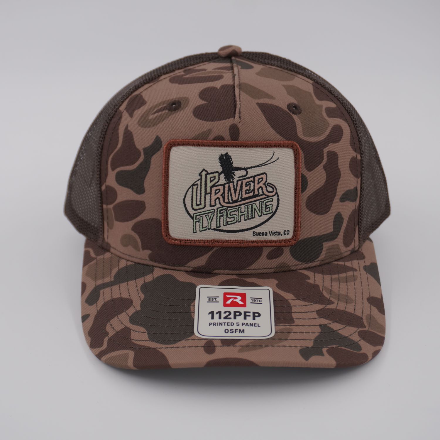 Upriver Hat - Richardson 112PFP Bark Duck Camo