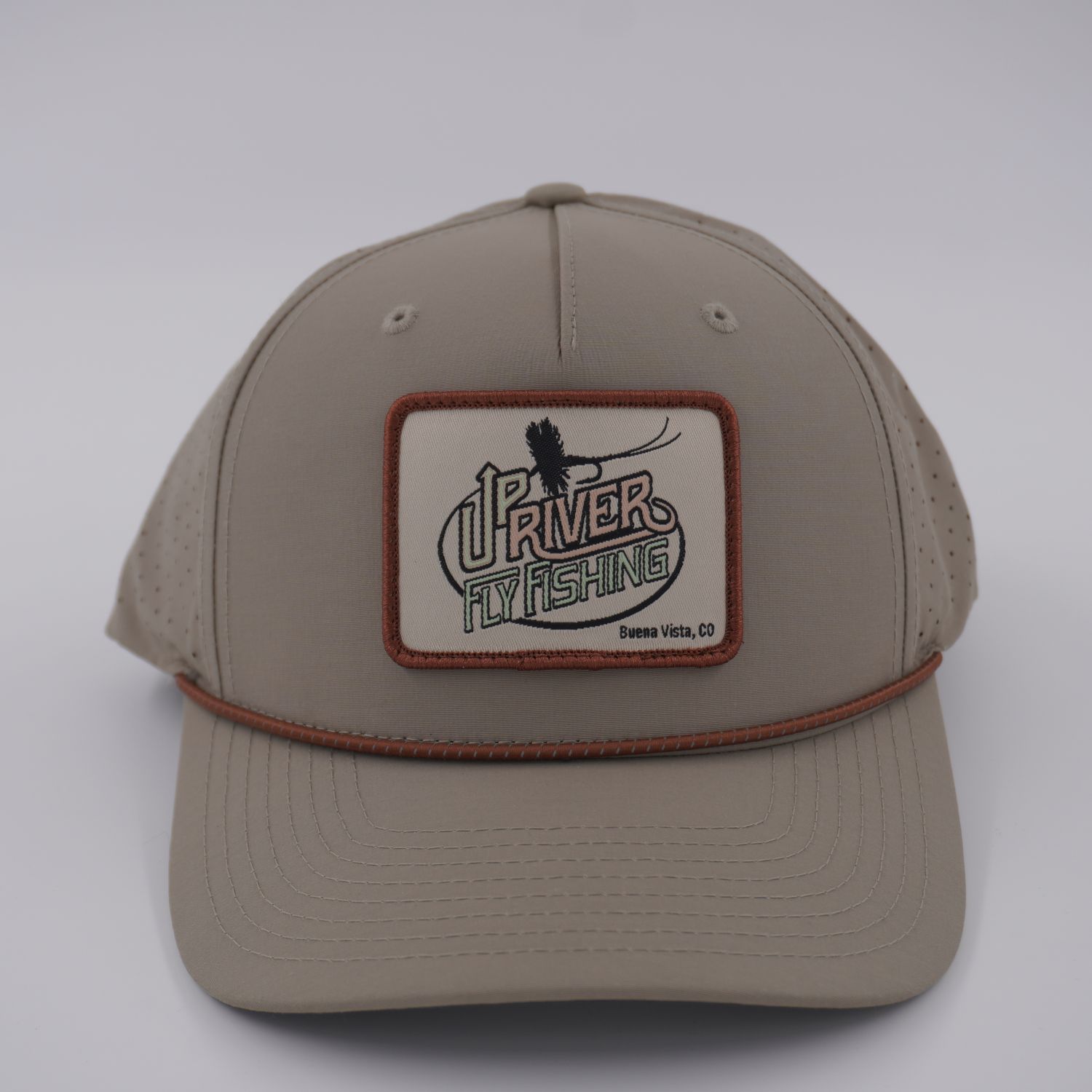 Upriver Hat - Richardson 355 Trenchcoat/Russet Grey
