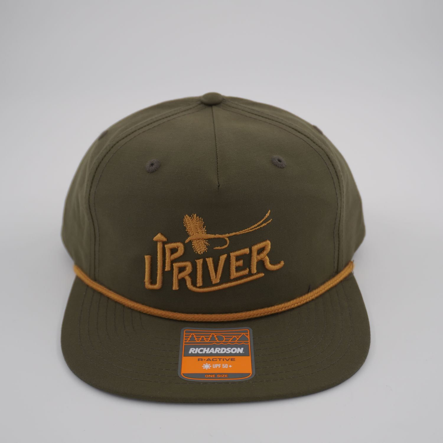Upriver Hat - Richardson 256 Umpqua Loden w/ Gold Rope