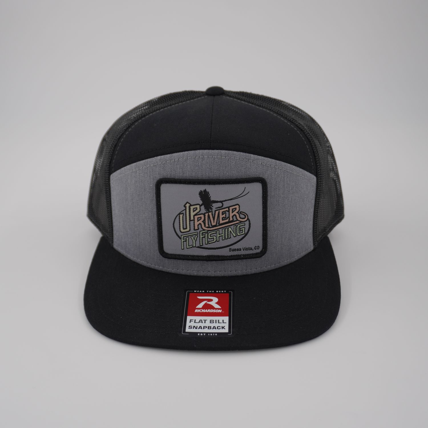 Upriver Hat - Richardson 168 Heather Grey/Black