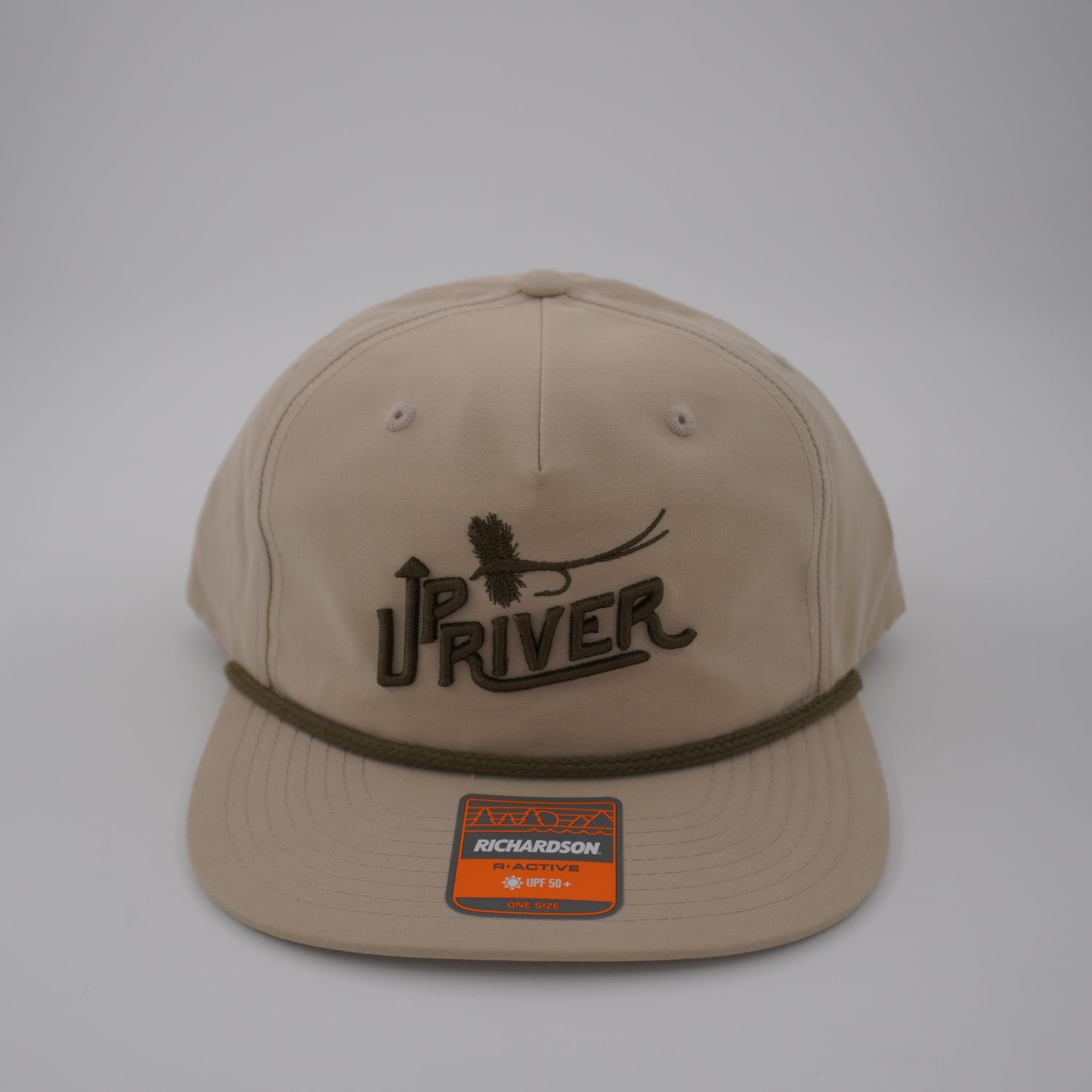 Upriver Hat - Richardson 256  Umpqua Sand Dune w/ Loden Rope