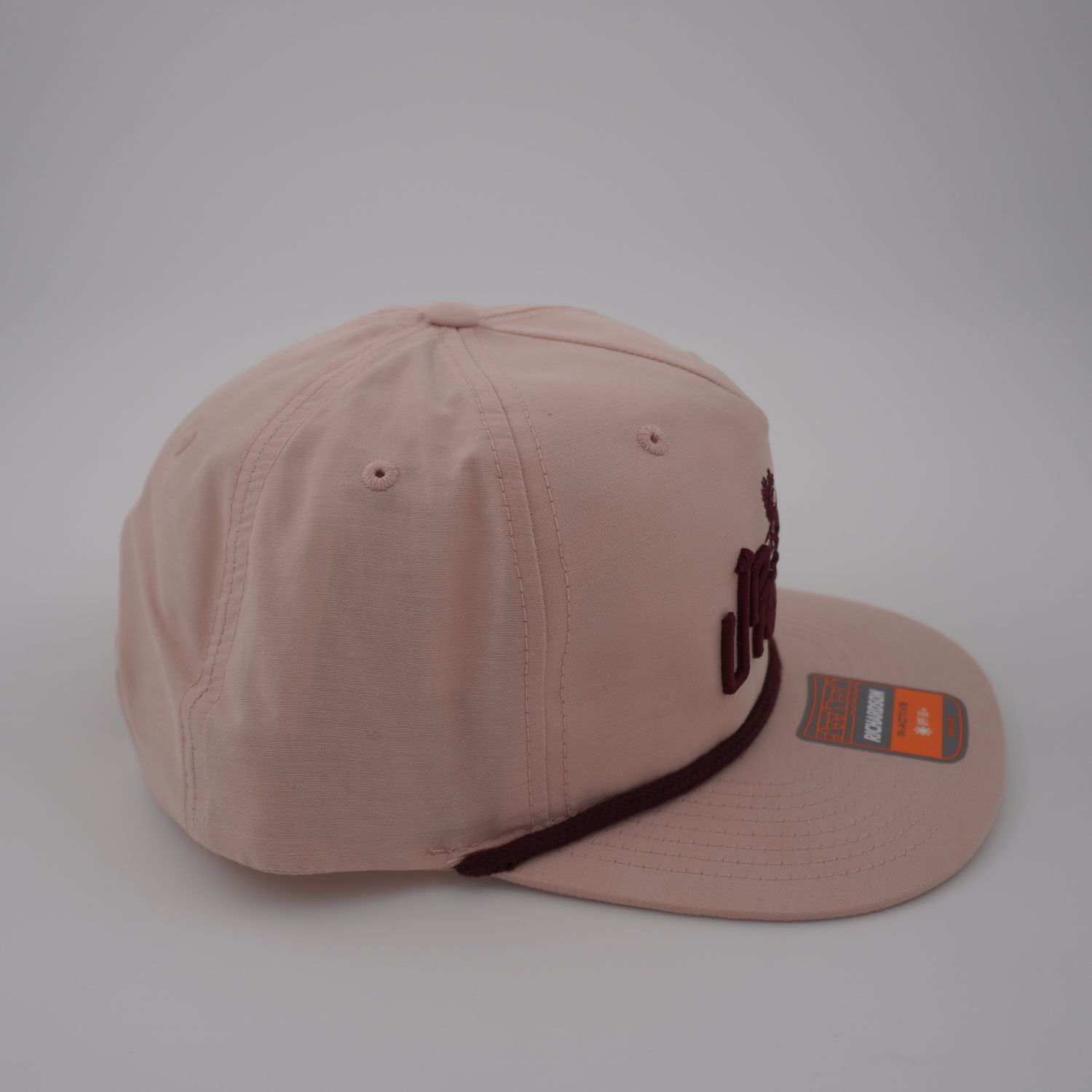 Upriver Hat - Richardson 256 Umpqua Pale Peach w/ Maroon Rope