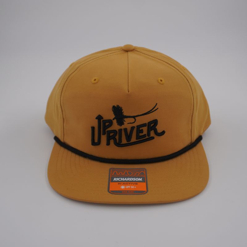 Upriver Hat - Richardson 256 Umpqua Biscuit w/ Black Rope