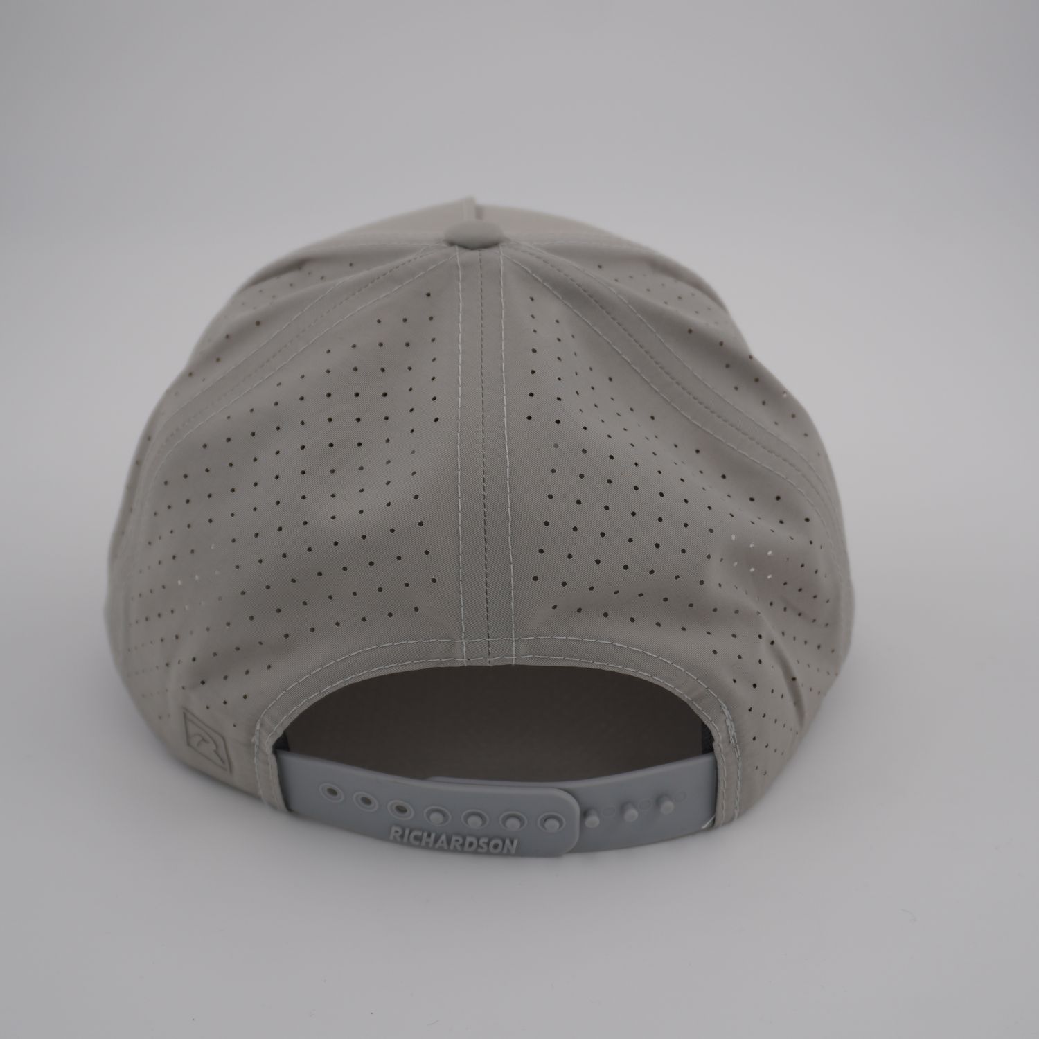 Upriver Hat - Richardson 355 Solid Silver/Black Silver