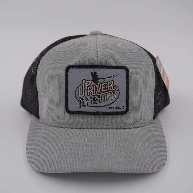 Upriver Hat - Richardson 930 Troutdale Light Grey/Black