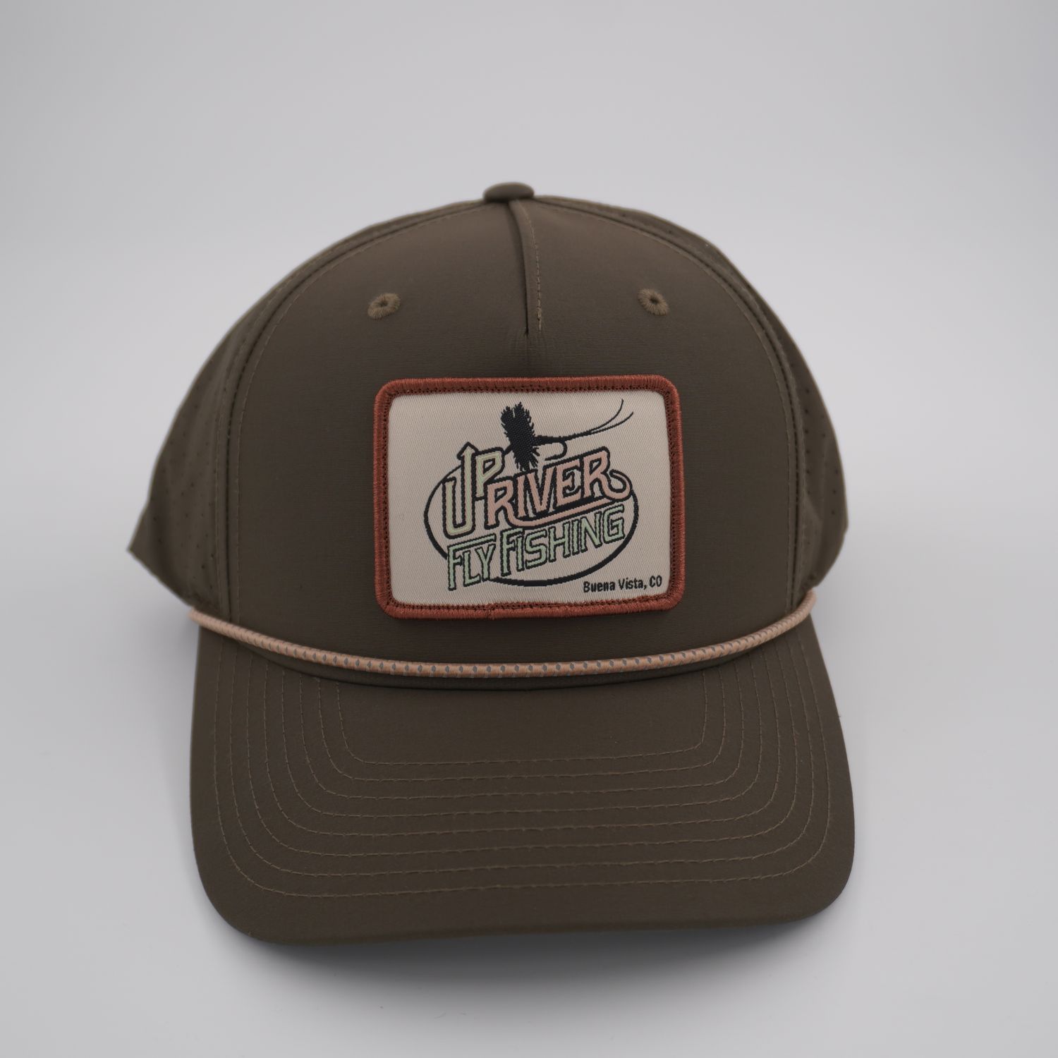 Upriver Hat - Richardson 355 Solid Dark Loden/Tannin Grey