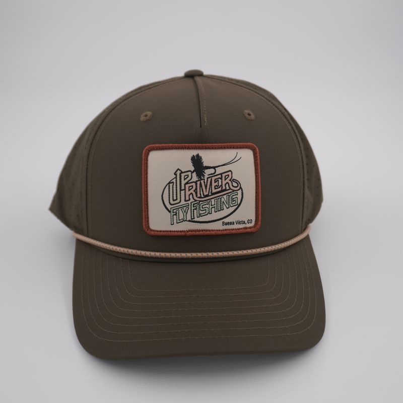 Upriver Hat - Richardson 355 Solid Dark Loden/Tannin Grey