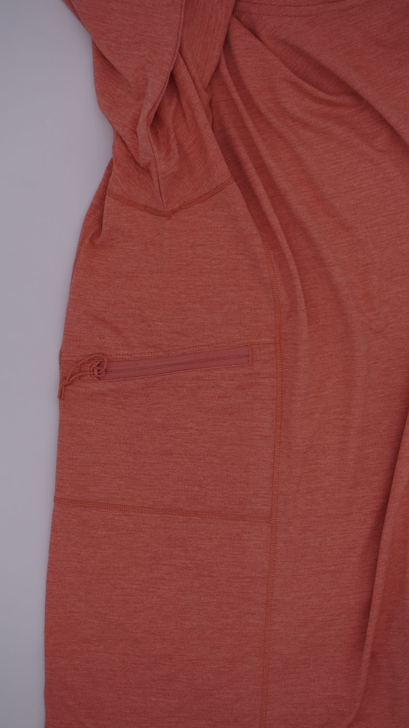 Patagonia - Womens Cap Cool Sun Hoody - Mellow Melon/Peach Sherbet - Upriver Logo