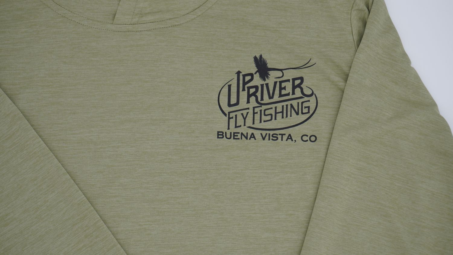 Patagonia - Womens Cap Cool Daily Hoody - Gumtree Green - Upriver Logo