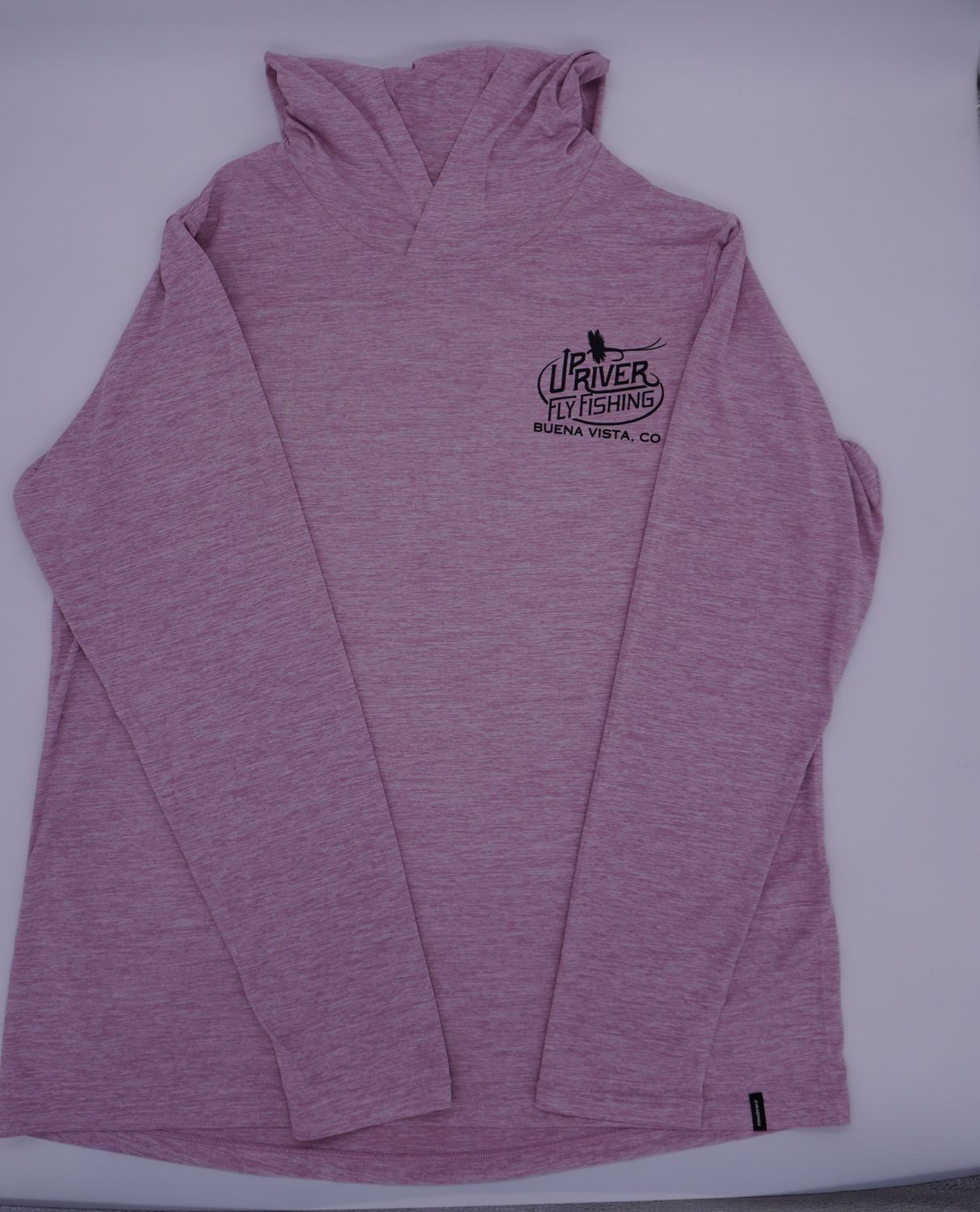 Patagonia - Womens Cap Cool Daily Hoody - Quiet Violet - Upriver Logo