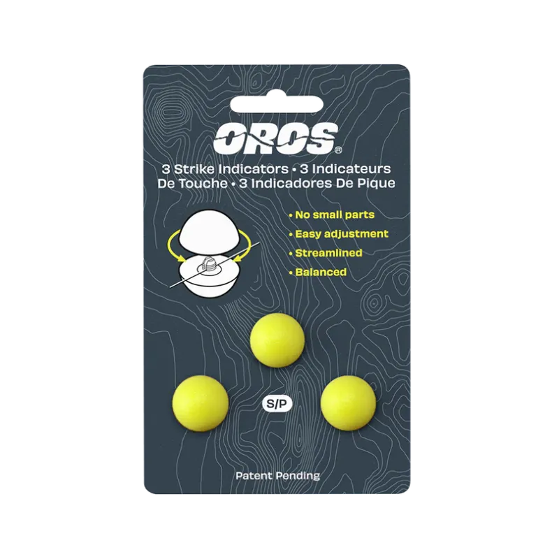 Oros 3-pack small chartreuse