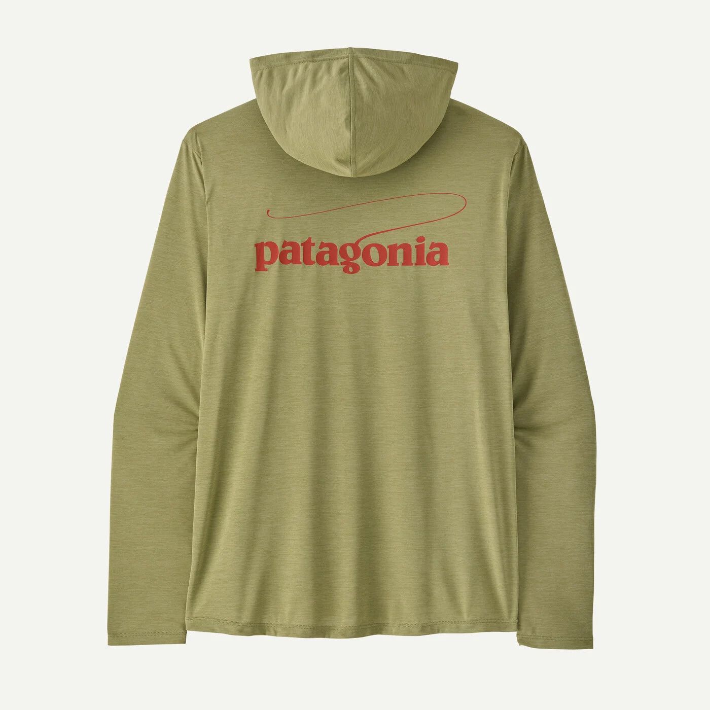 Patagonia - Mens Cap Cool Daily Hoody - Gumtree Green - Casting Logo, Size: S