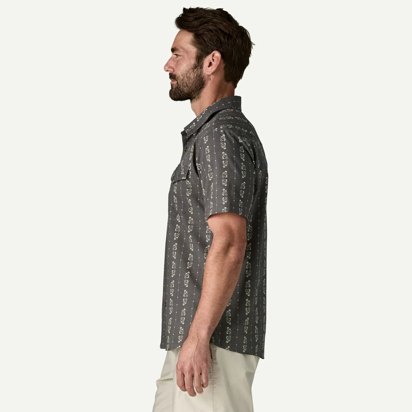Patagonia - Mens Go To Western Shirt - Lowlands Forge Grey