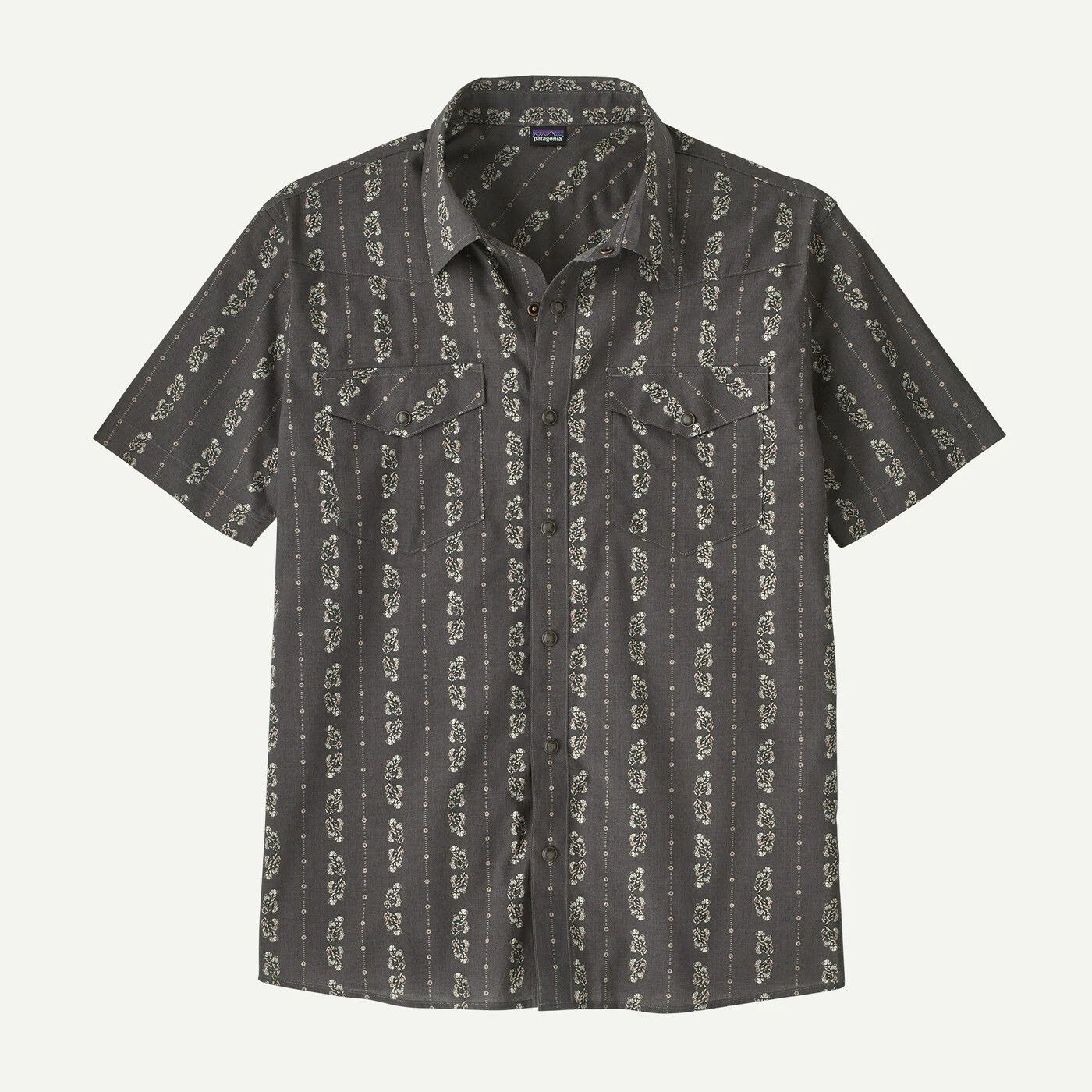 Patagonia - Mens Go To Western Shirt - Lowlands Forge Grey, Size: S