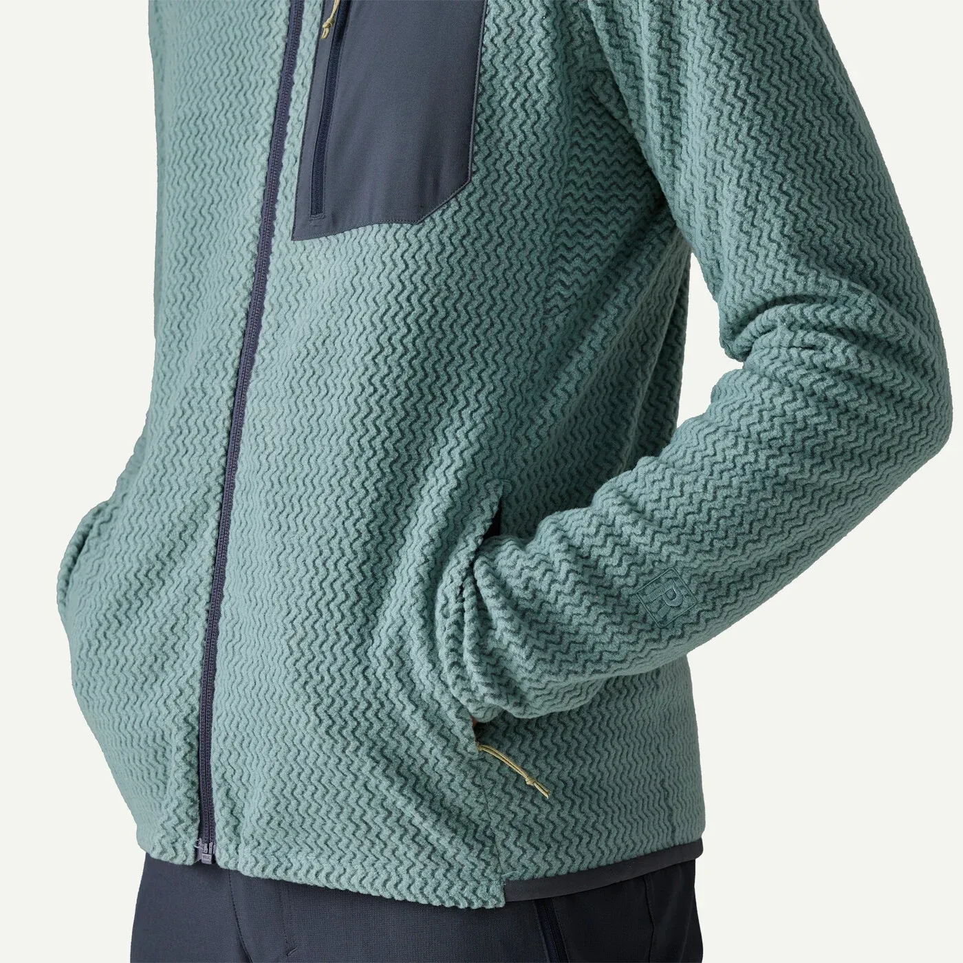 Patagonia - Mens R1 Air Full-Zip Hoody - Blue Sage