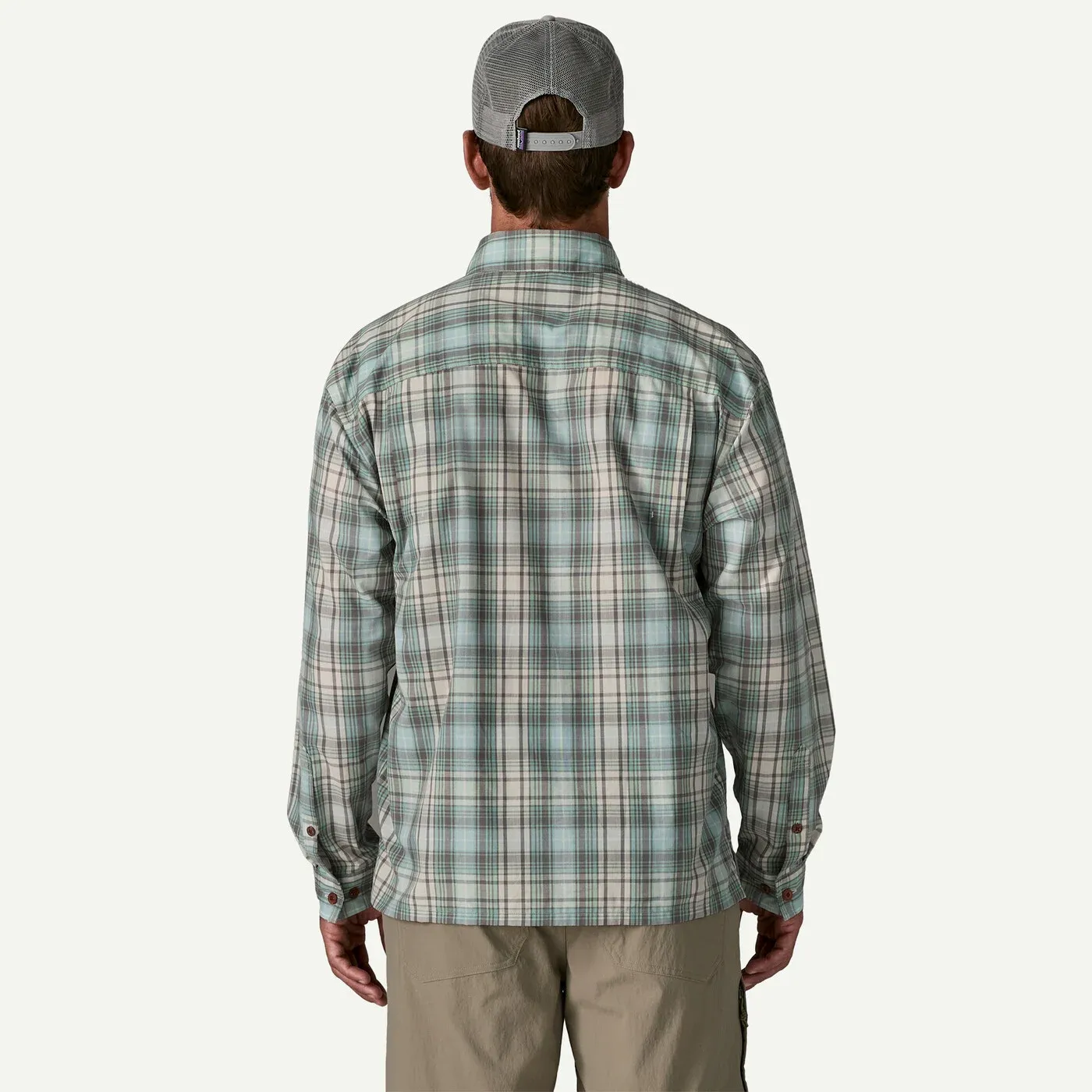 Patagonia - Mens L/S Island Hopper Shirt - Longshore Lichen Green