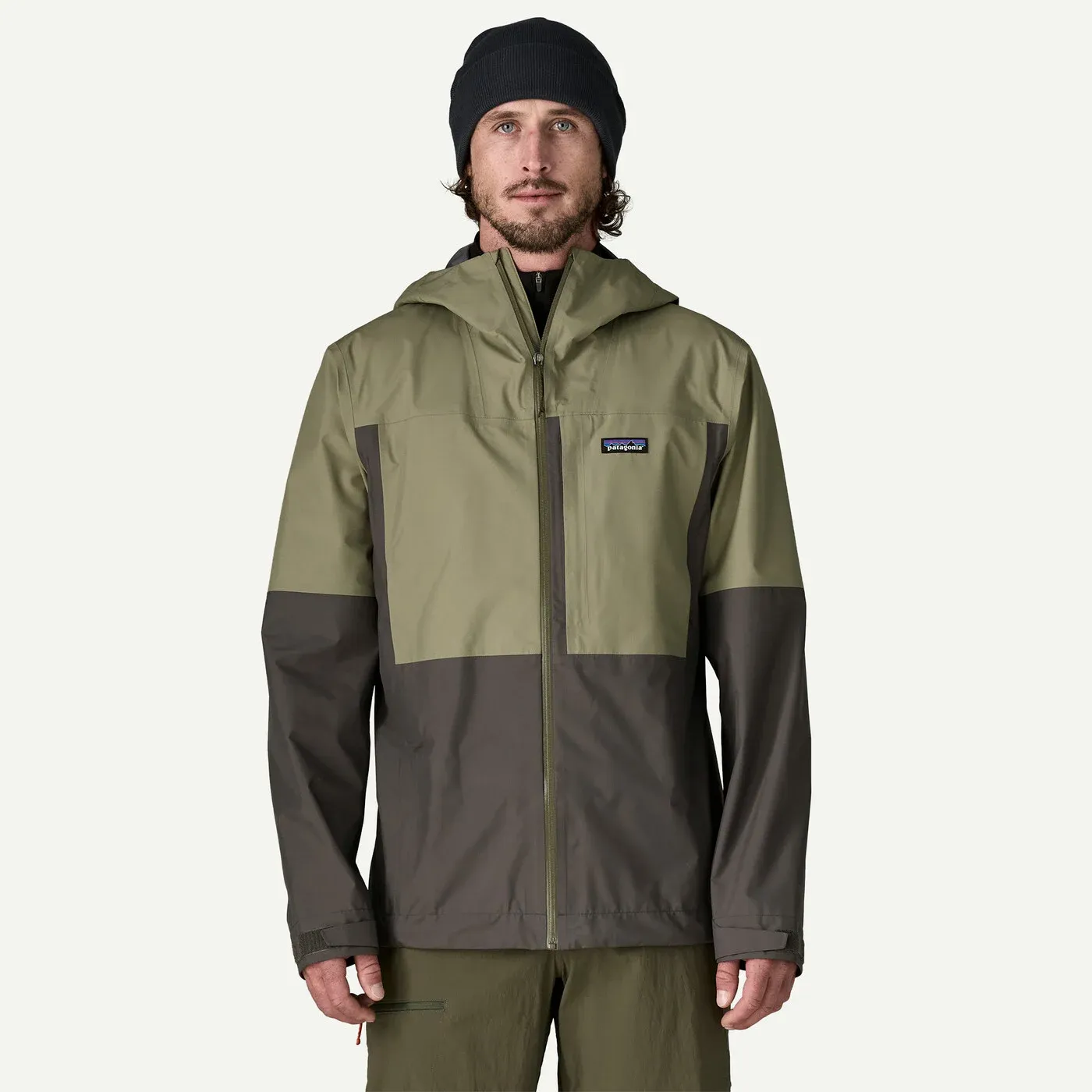 Patagonia - Mens Boulder Fork Rain Jacket - Forge Grey/River Rock Green