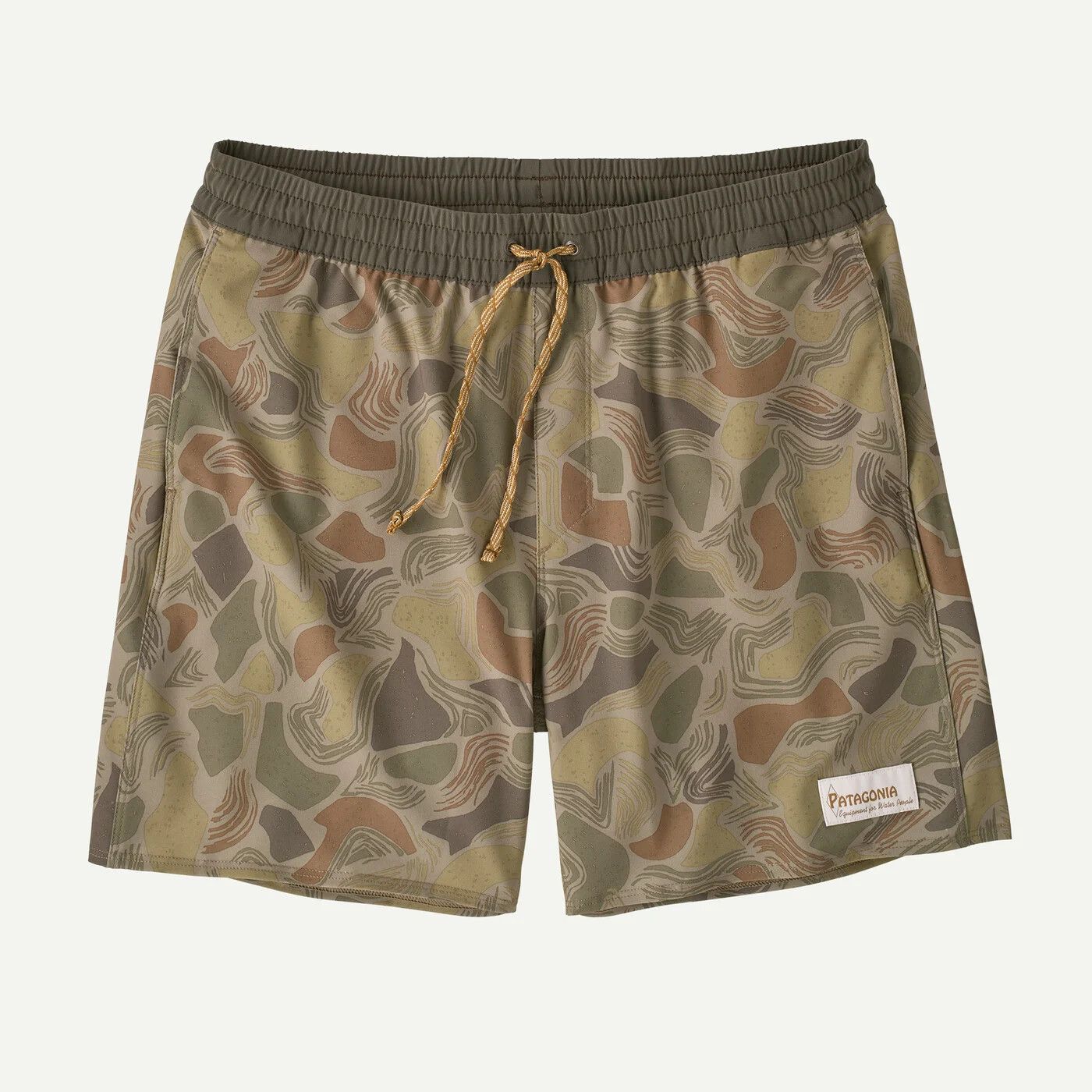 Patagonia - Mens Hydropeak Volley Shorts 16 inch - Coastal Edge/Weathered Stone, Size: S