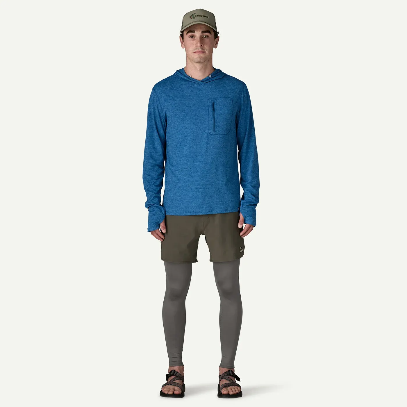 Patagonia - Mens Tropic Comfort Sun Tights - River Rock Green
