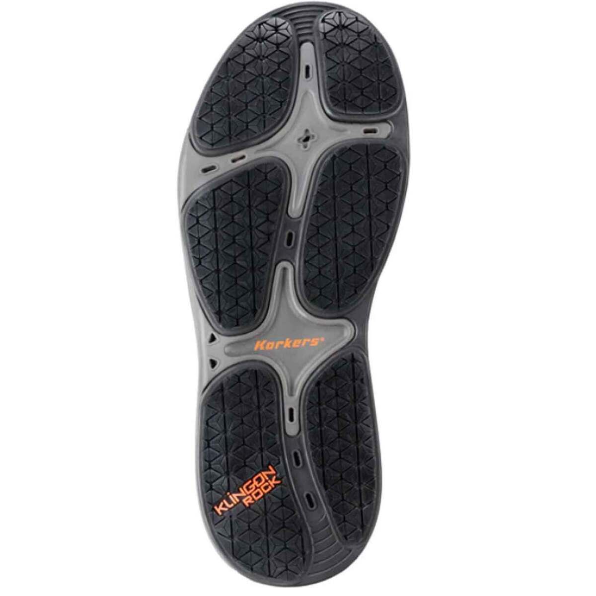 Korkers - Stealth Sneaker Boot w/ Fixed Kling-On Rock Soles, Black
