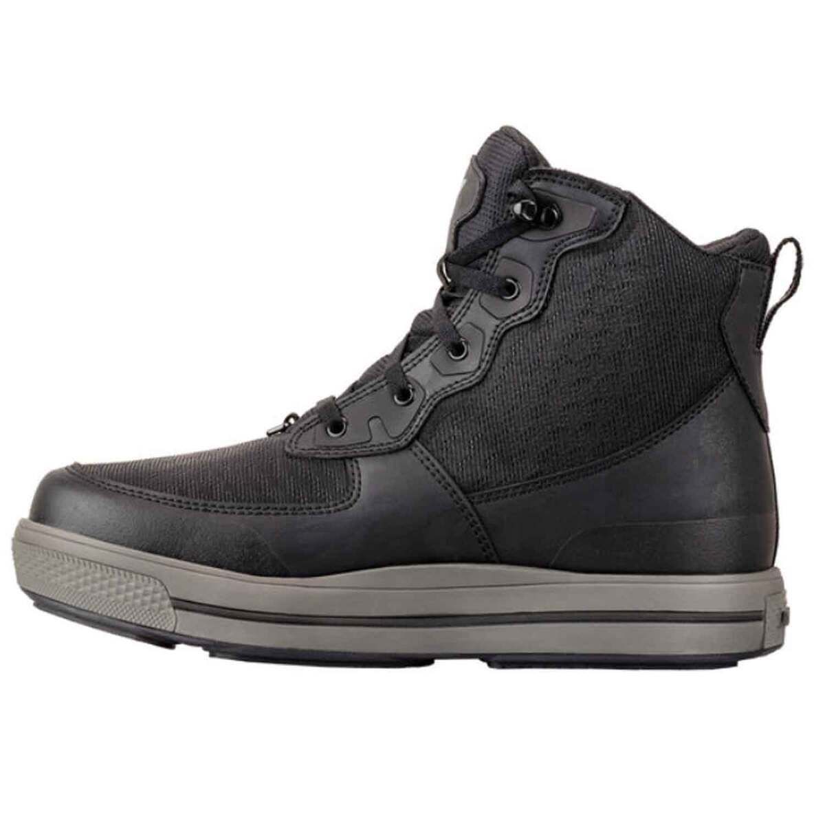 Korkers - Stealth Sneaker Boot w/ Fixed Kling-On Rock Soles, Black