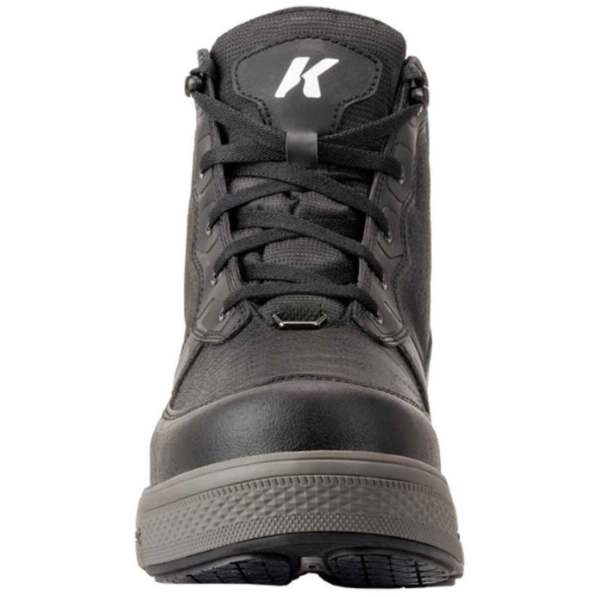 Korkers - Stealth Sneaker Boot w/ Fixed Kling-On Rock Soles, Black