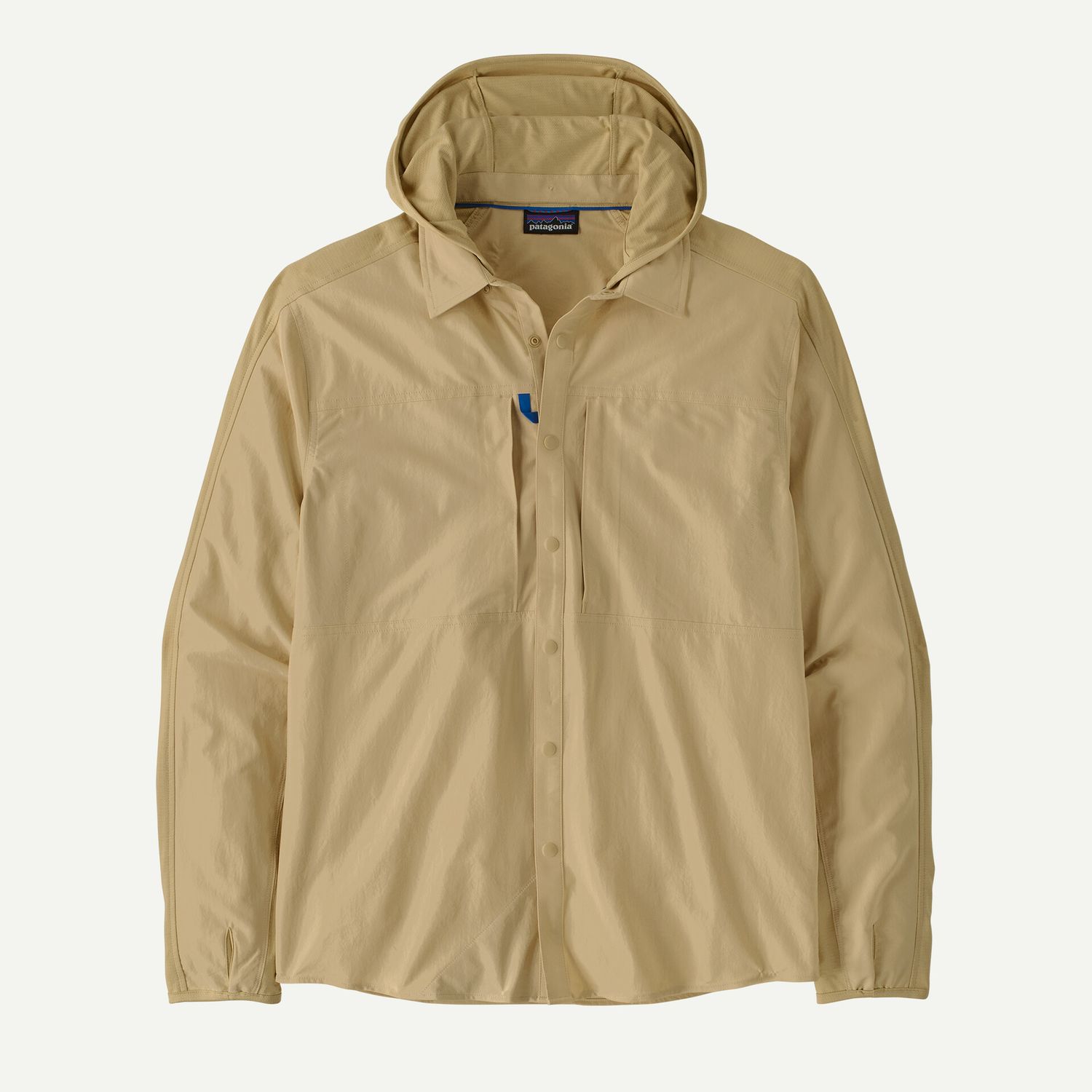 Patagonia - Mens River Rambler Hybrid Sun Hoody - Nautilus Tan