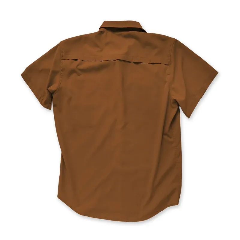 Rep Your Water S/S Button Down - Deschutes - Teak