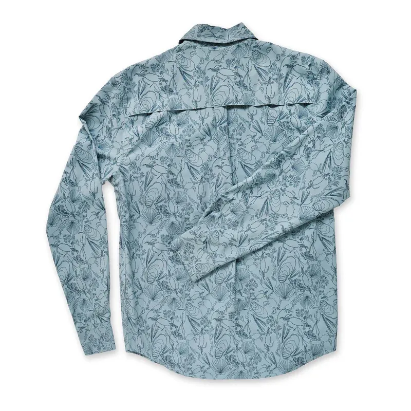 Rep Your Water L/S Button Down - Wellfleet - Sea Floor