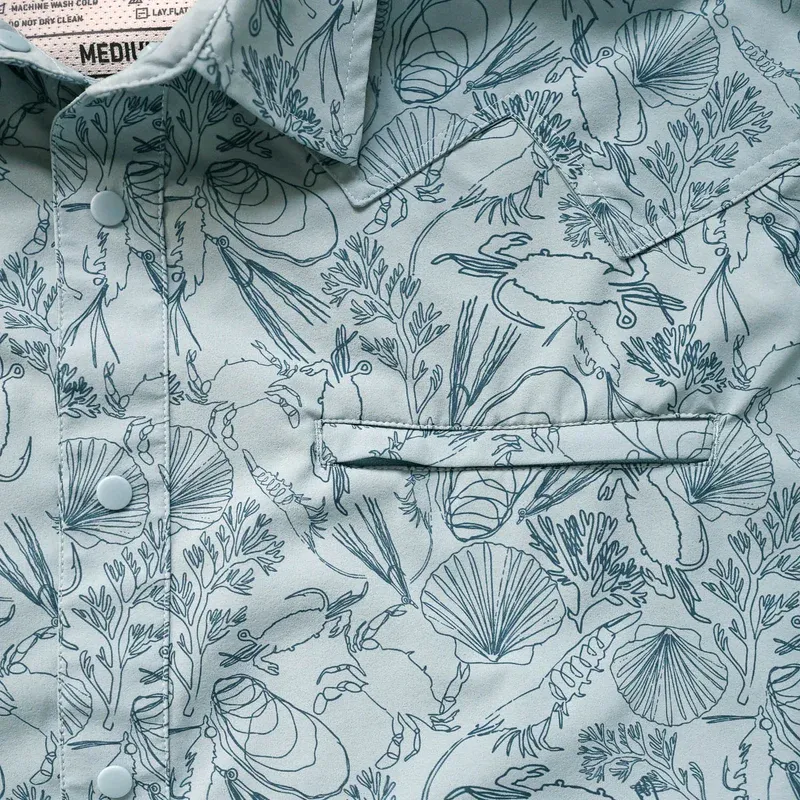 Rep Your Water L/S Button Down - Wellfleet - Sea Floor